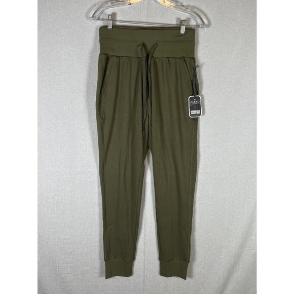 Alexo Springfield Armory Womens Size M Green Sweatpants Conceal Carry Pants - Picture 1 of 10